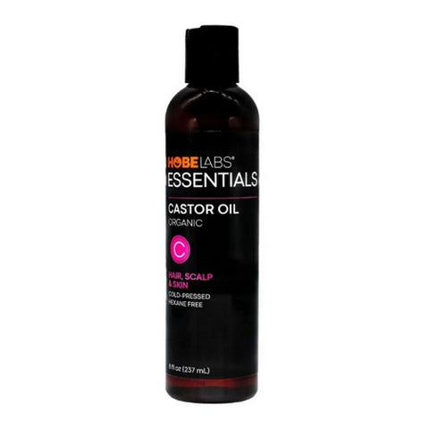 Organic Castor Oil 8 Oz by Hobe Labs