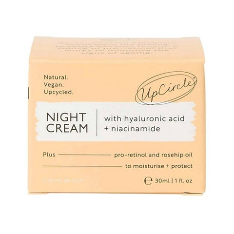 Night Cream With Hyaluronic Acid And Niacinamide 1 Oz by UpCircle
