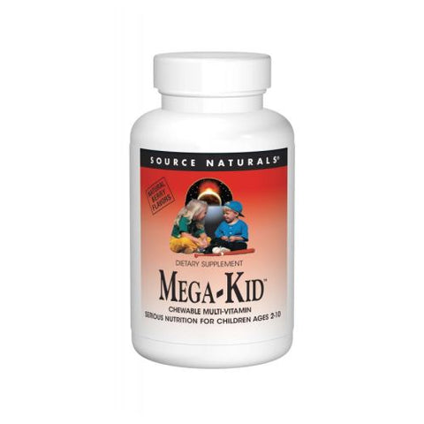 Source Naturals, Megakid Children's Chewable Wafer, 30 W Source Naturals