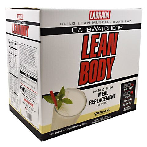 Lab Lean Body Lo Carb Vanilla 42 CT by LABRADA NUTRITION