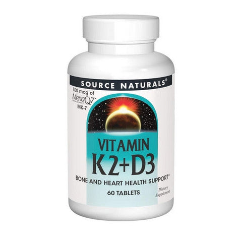 Source Naturals, Vitamin K2, 60 Tabs Source Naturals