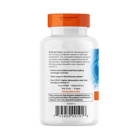 Doctors Best, High Absorption Vitamin C, 500 Mg, 60 Tablets Doctors Best