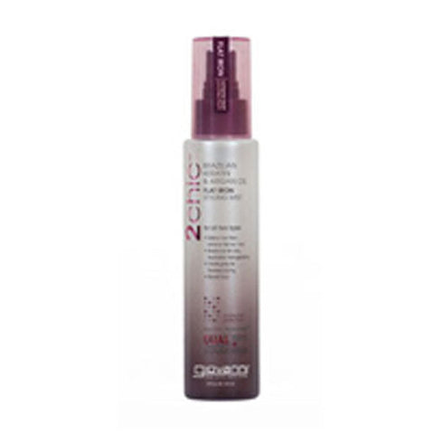 Giovanni Cosmetics, 2chic Brazilian Ultra-Sleek Flat Iron Styling Mist, Brazilian Keratin & Argan Oil 4 oz Giovanni Cosmetics